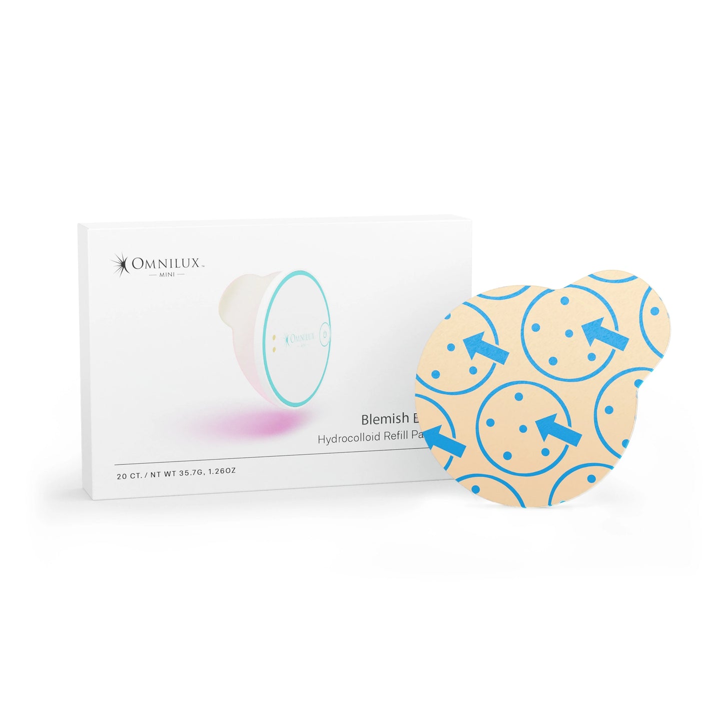 Omnilux Blemish Eraser Hydrocolloid Refill Patches